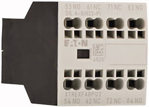 Eaton DILA-XHI22-PI Hilfsschalterblock 2 Schließer, 2 Öffner 4A 1St.