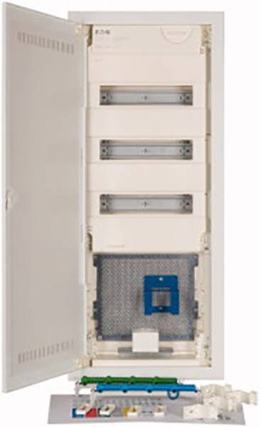 Eaton 302454 KLV-60UPP-W-HY36-F Kleinverteiler Unterputz Anzahl Teilungen = 12 Anzahl Reihen = 5 Inhalt 1St.