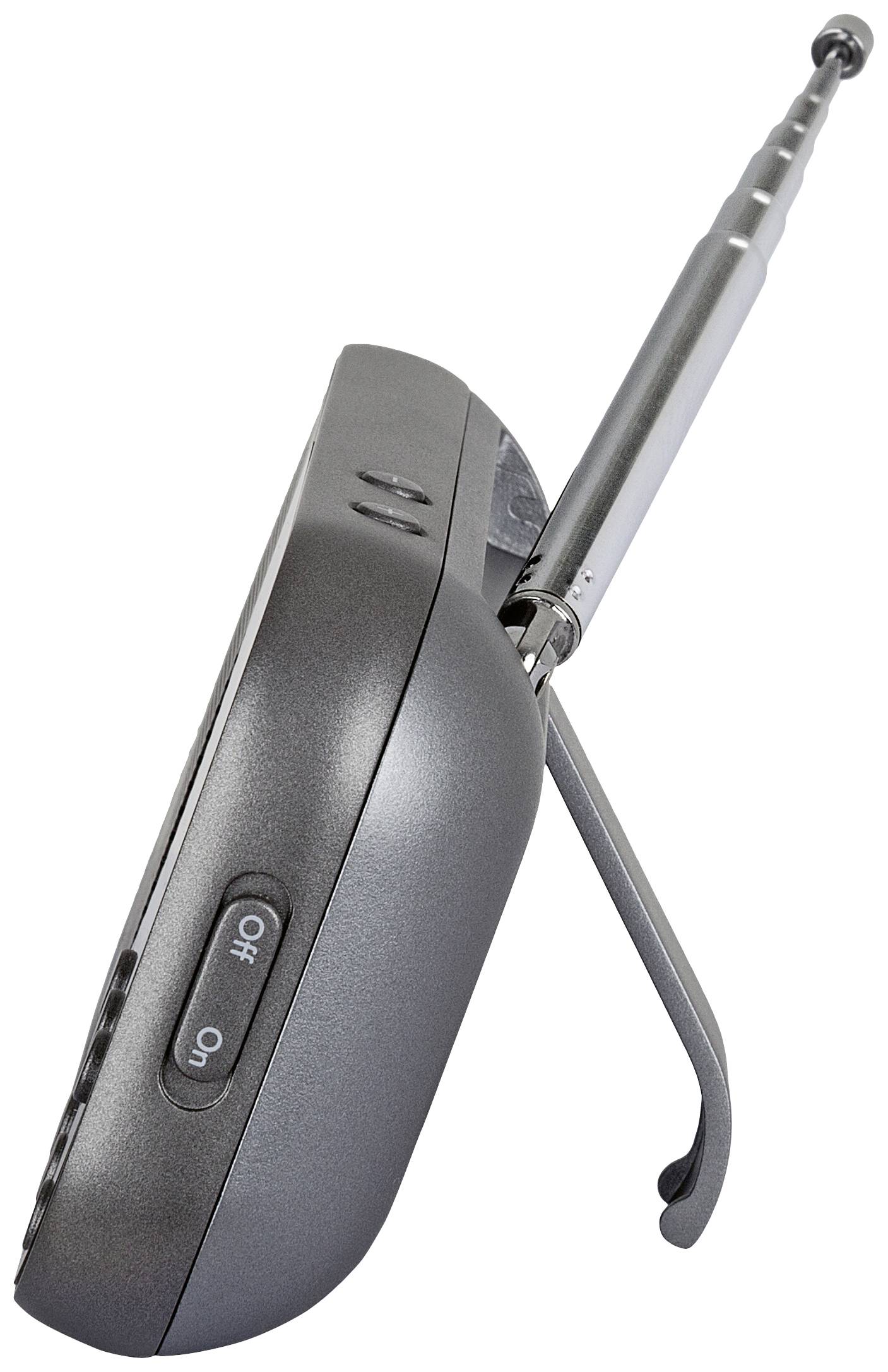 Imperial DABMAN 15 Taschenradio DAB+, UKW AUX Tastensperre, Weckfunktion, wiederaufladbar Anthrazit