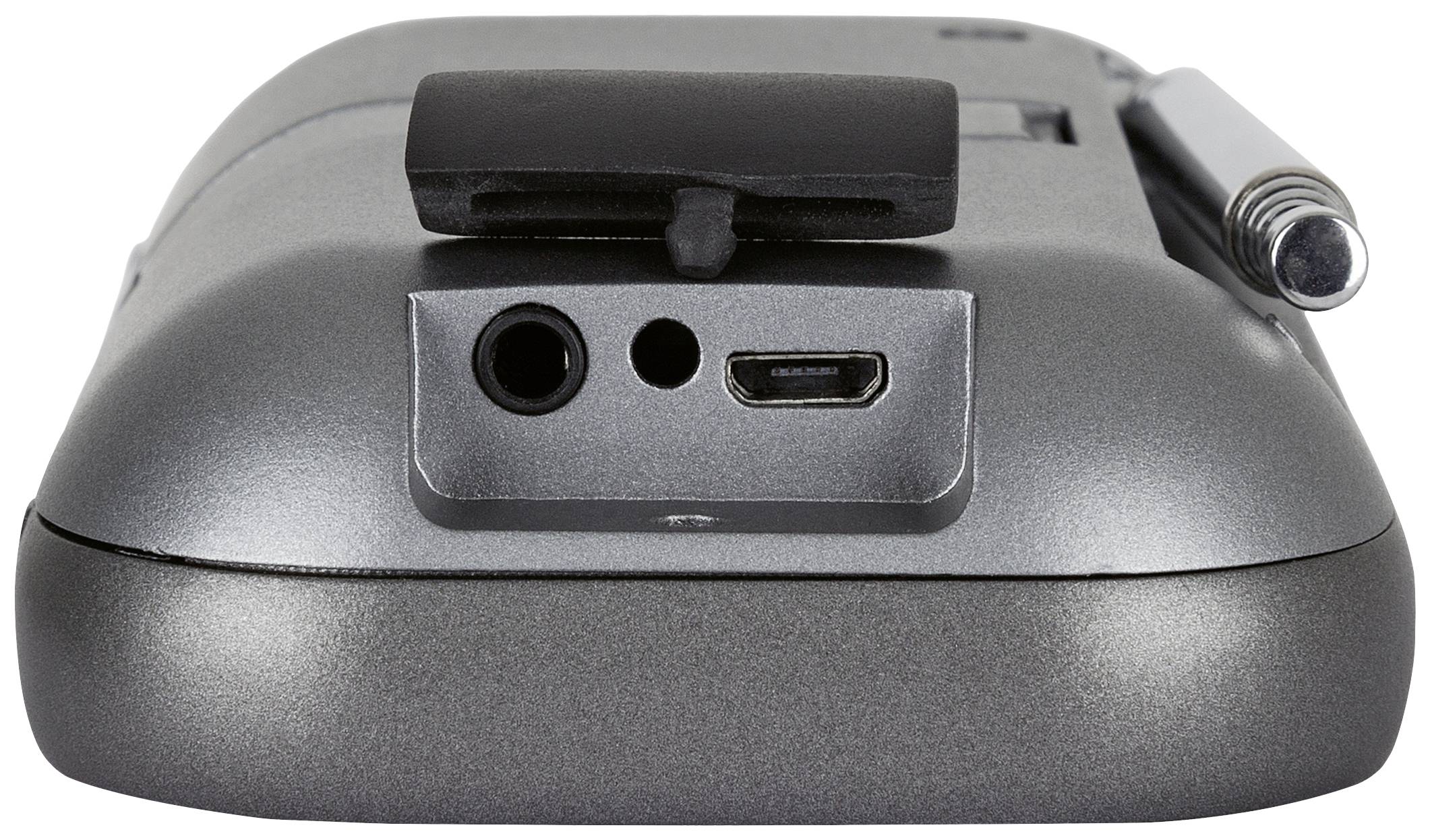 Imperial DABMAN 15 Taschenradio DAB+, UKW AUX Tastensperre, Weckfunktion, wiederaufladbar Anthrazit