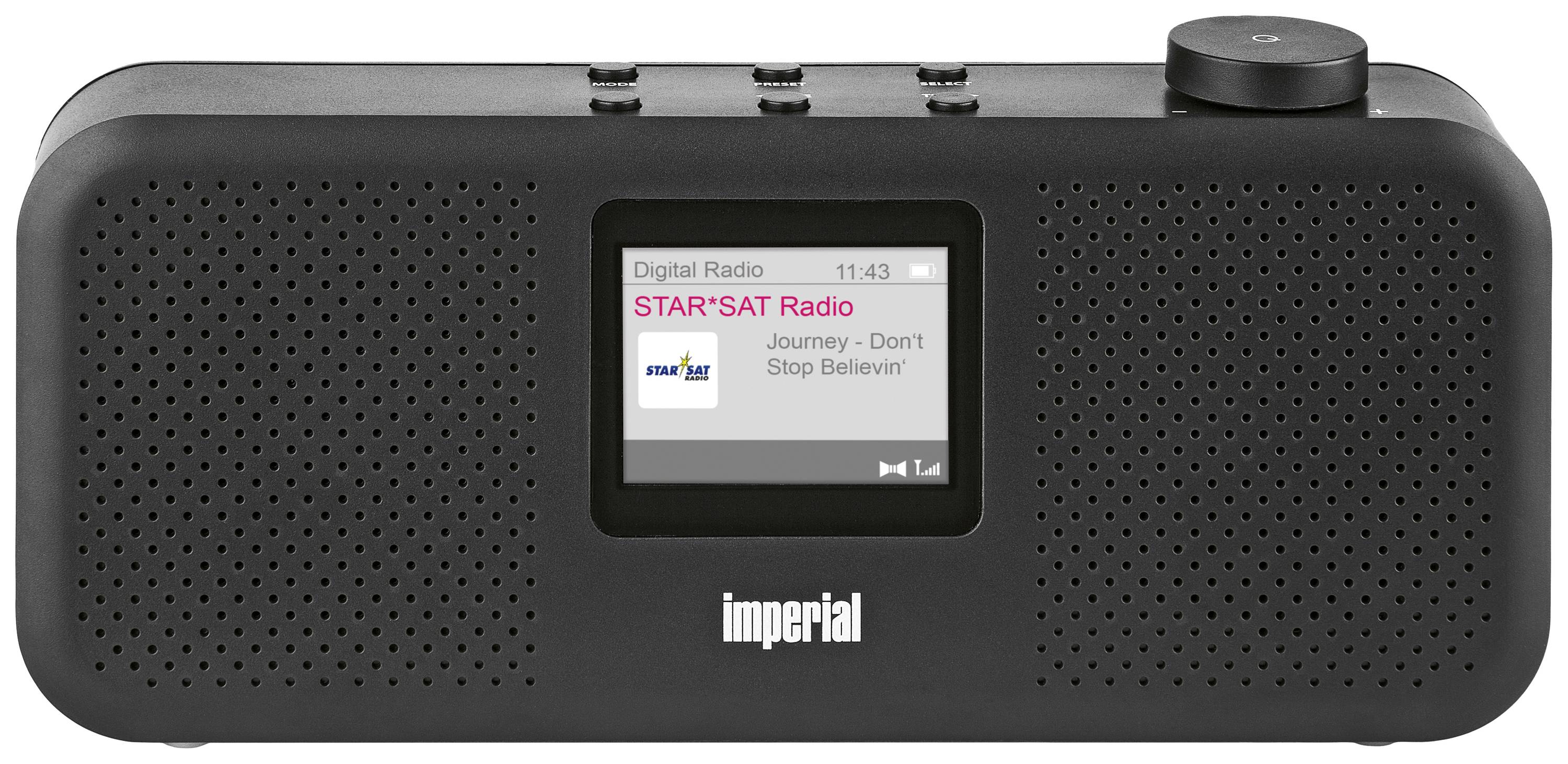 Imperial DABMAN 16 Tischradio DAB+, UKW AUX Weckfunktion Schwarz