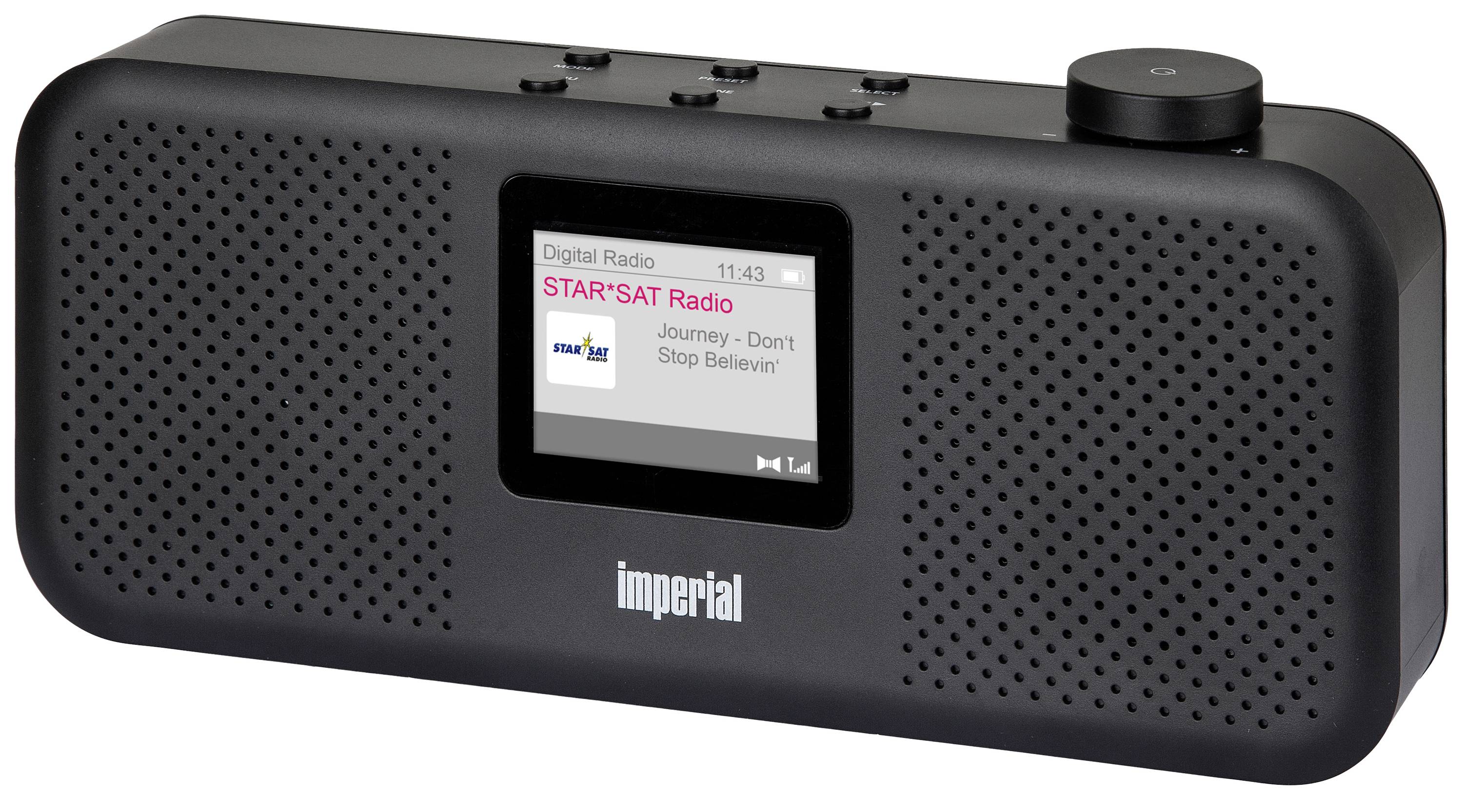 Imperial DABMAN 16 Tischradio DAB+, UKW AUX Weckfunktion Schwarz