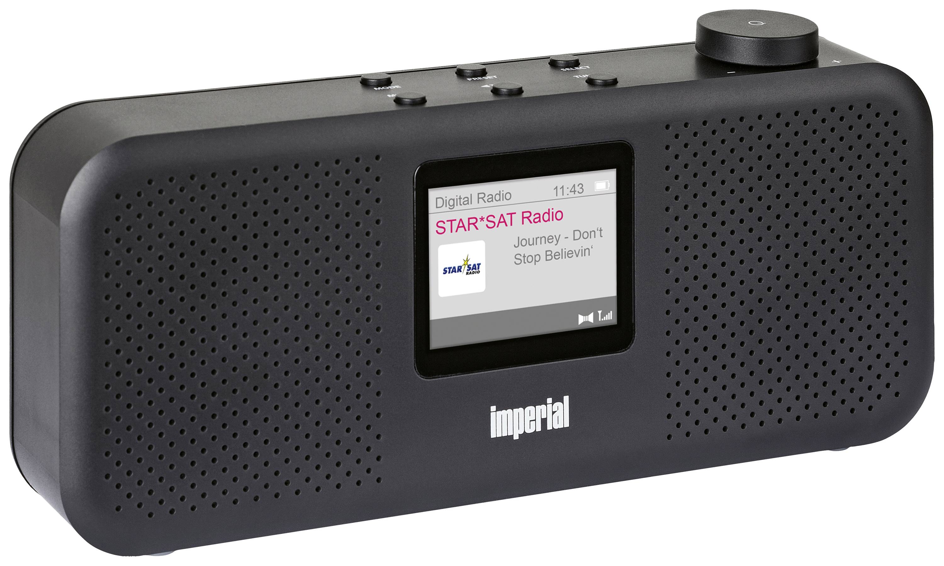 Imperial DABMAN 16 Tischradio DAB+, UKW AUX Weckfunktion Schwarz