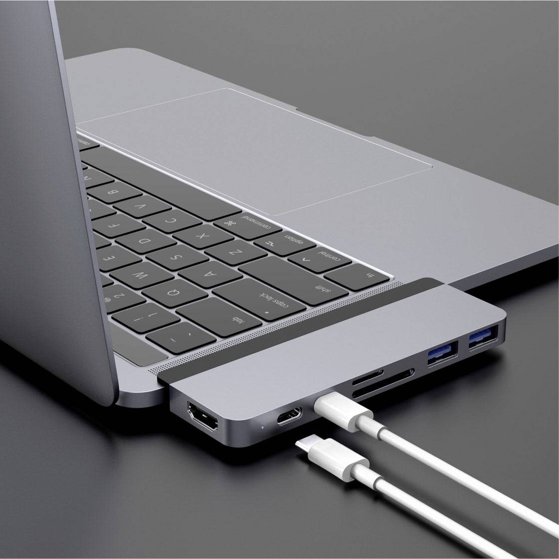HYPER USB-C® Dockingstation HD28C Passend für Marke Dockingstations: Apple MacBook USB-C® Power Delivery