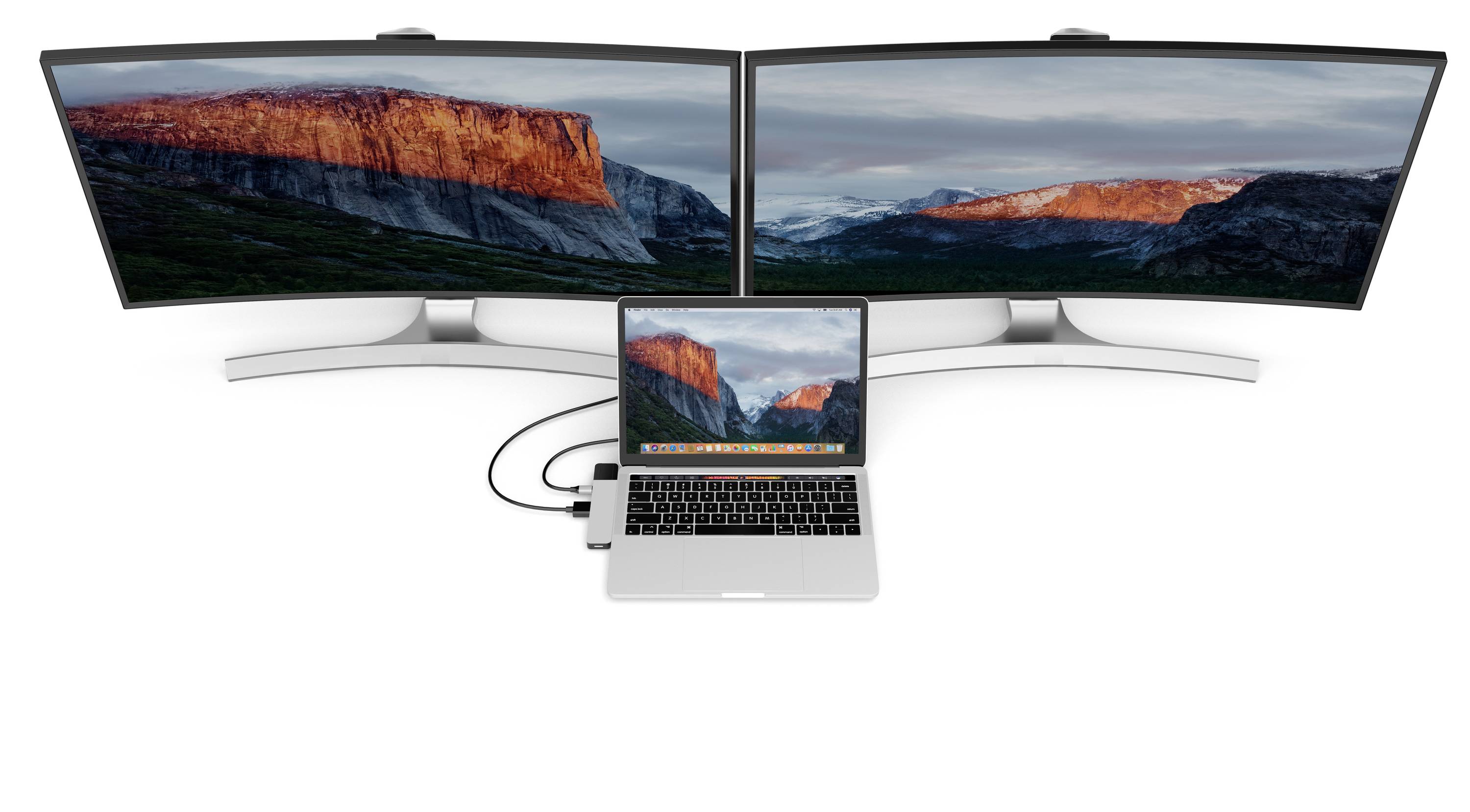 HYPER USB-C® Dockingstation GN28N Passend für Marke (Notebook Dockingstations): Apple USB-C® Power Delivery