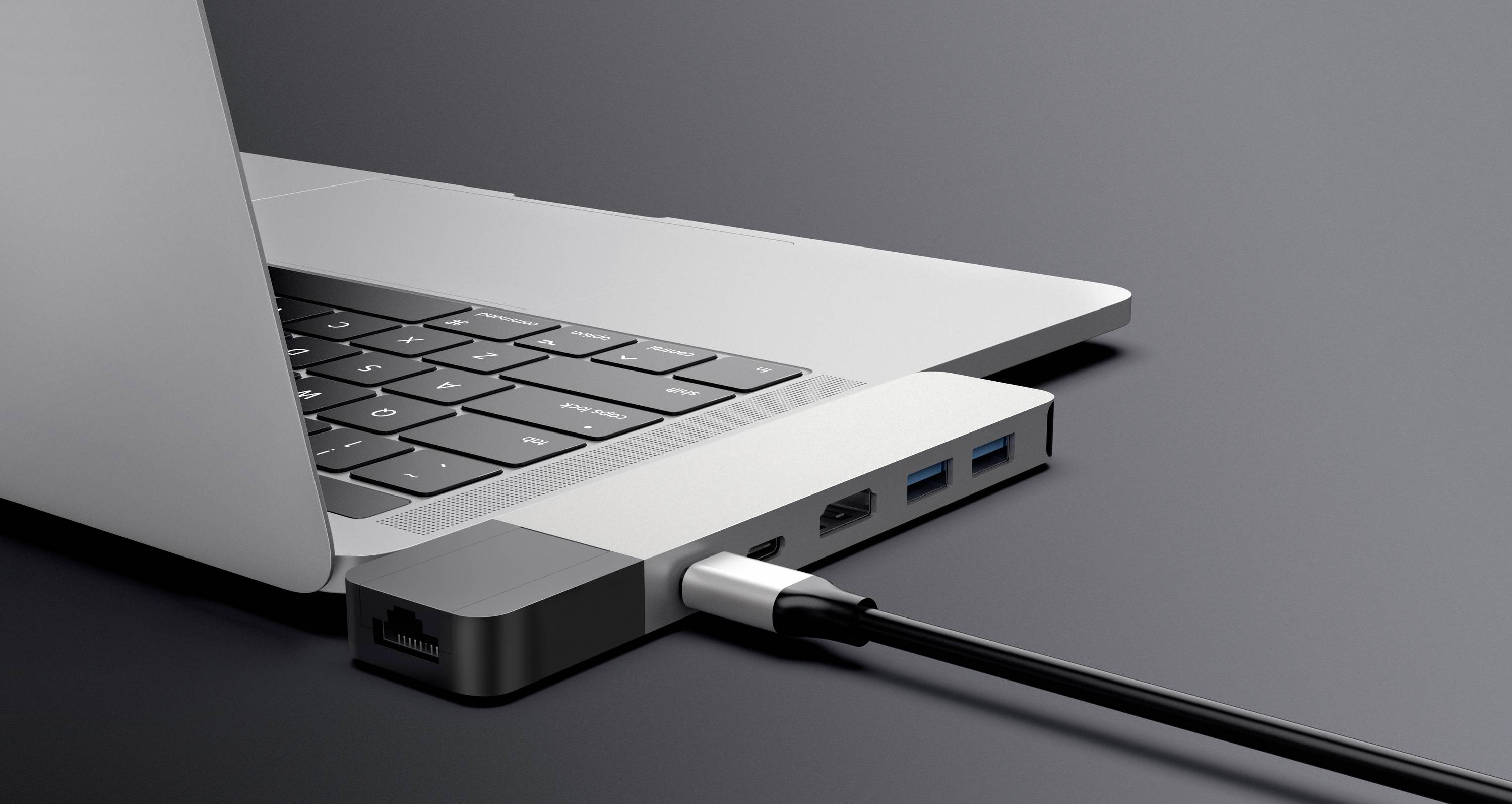 HYPER USB-C® Dockingstation GN28N Passend für Marke (Notebook Dockingstations): Apple USB-C® Power Delivery
