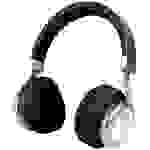 Monacor BAXX/SW Casque supra-auriculaire Bluetooth, filaire noir, argent volume réglable