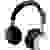 Monacor BAXX/SW Over Ear Kopfhörer Bluetooth®, kabelgebunden Schwarz, Silber Lautstärkeregelung