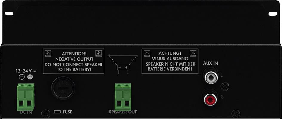 Monacor MMA-130 ELA-Verstärker 30W 2-Kanal