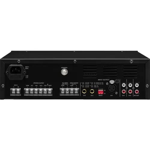 Monacor PA-803DAP ELA-Verstärker 30 W 1-Kanal 1-Zonen Monacor PA-803DAP ELA-Verstärker 30 W 1-Kanal 1-Zonen