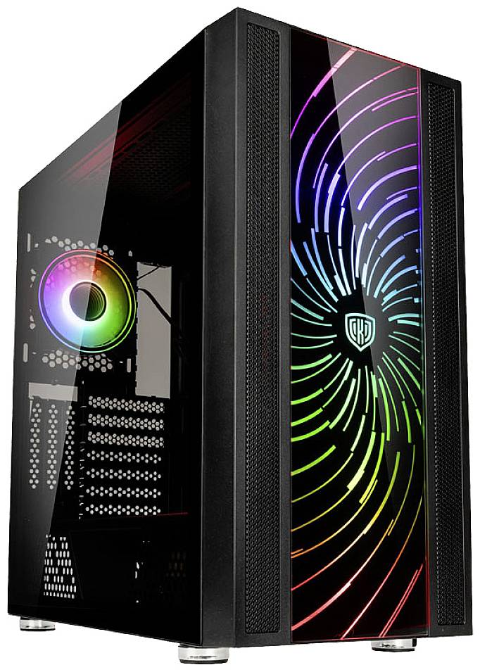 Kolink UNITY ADAPT Midi-Tower Gaming-Gehäuse, Gehäuse Schwarz