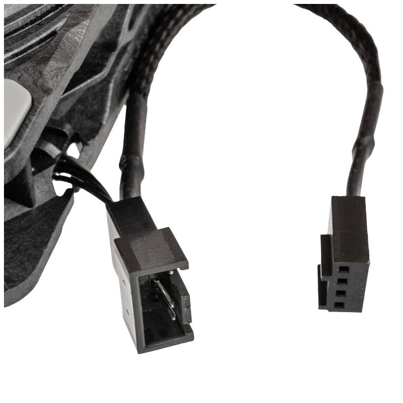 Phanteks PH-F120T30_BG_3P PC-Gehäuse-Lüfter Schwarz (B x H x T) 120 x 120 x 30 mm