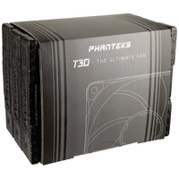 Phanteks PH-F120T30_BG_3P PC-Gehäuse-Lüfter Schwarz (B x H x T) 120 x 120 x 30mm Phanteks PH-F120T30_BG_3P PC-Gehäuse-Lüfter Schwarz (B x H x T) 120 x 120 x 30mm