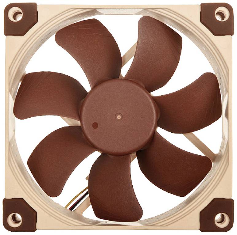 Noctua NF-A9 PWM PC-Gehäuse-Lüfter Braun (B x H x T) 92 x 92 x 25 mm