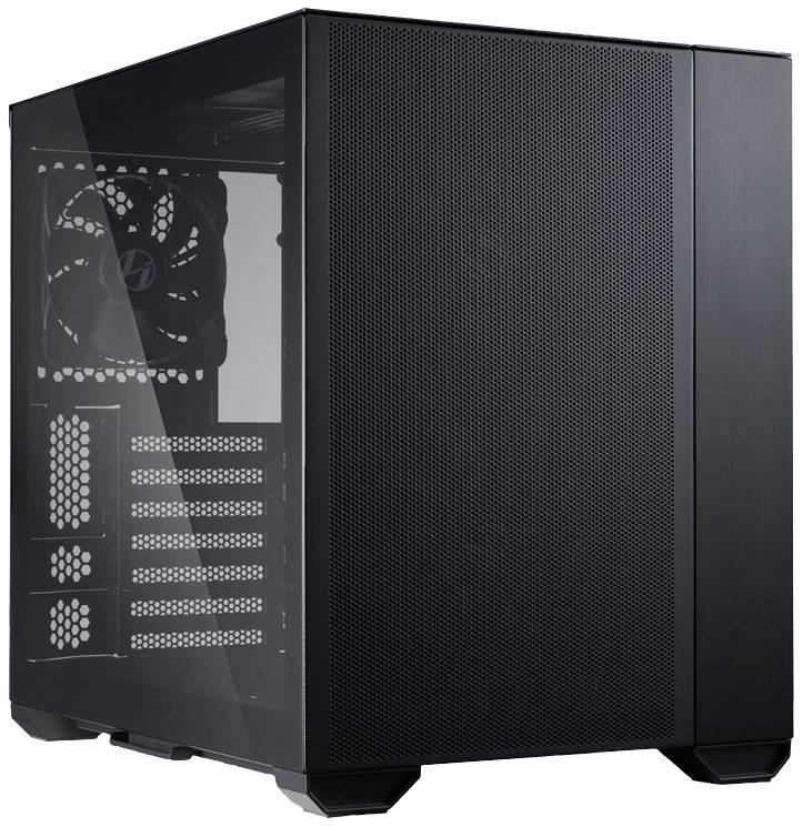 Lian Li O11 AIR MINI BLACK Midi-Tower Gaming-Gehäuse, Gehäuse Schwarz