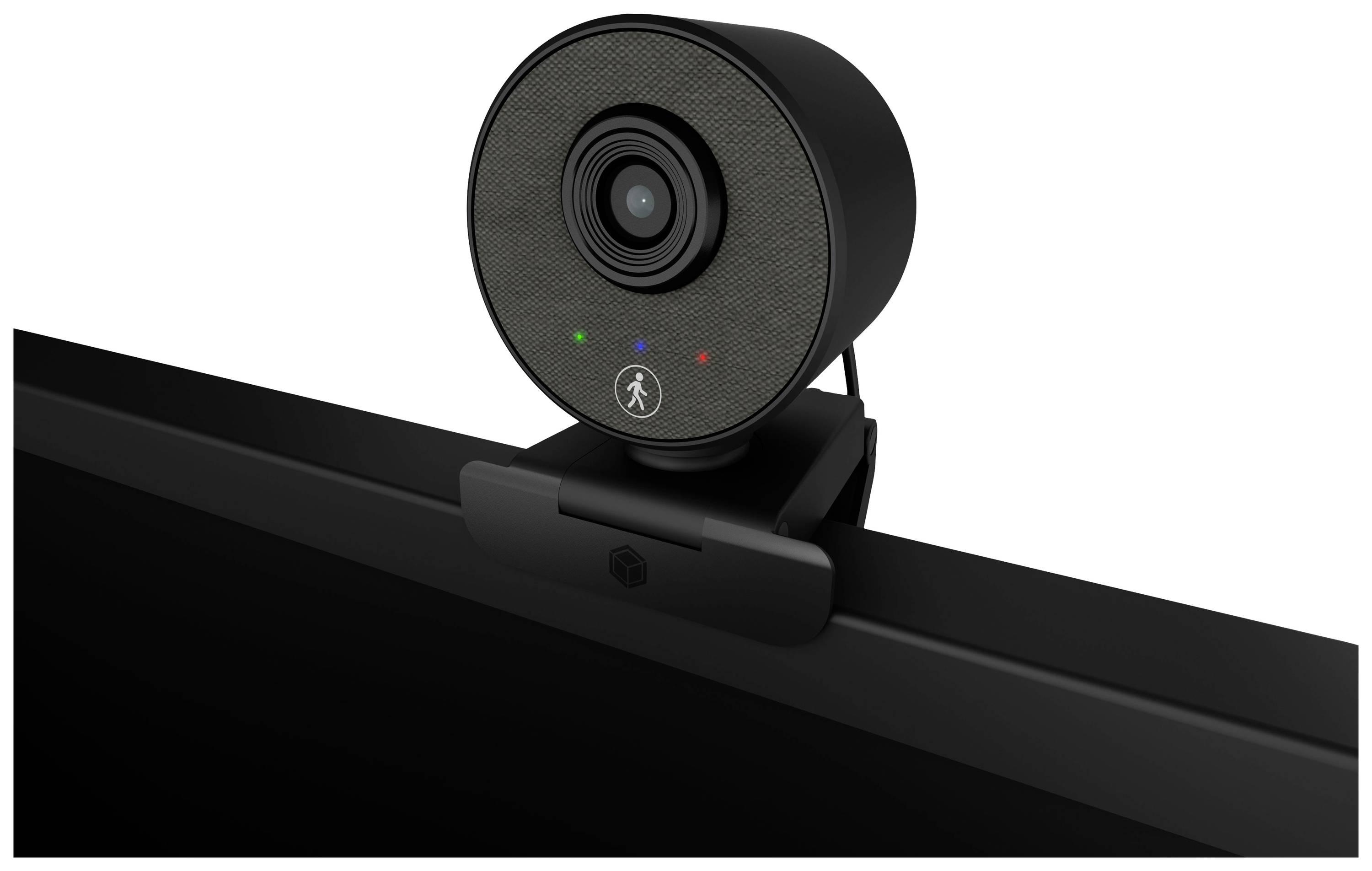 ICY BOX IB-CAM501-HD Full HD-Webcam 1920 x 1080 Pixel Klemm-Halterung