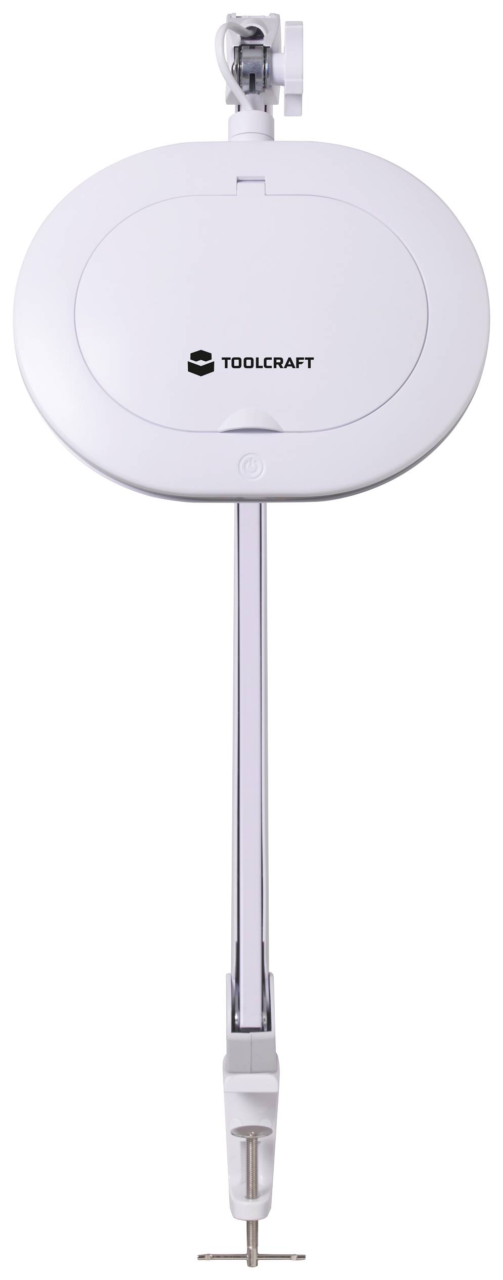TOOLCRAFT TO-7497012 800lm LED Vergrößerungsleuchte mit Klemmvorrichtung 3D 1,75-fach Vergrößerungsfaktor=1.75 x 143mm 2021 Ener