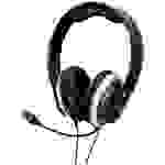 Raptor Gaming H200 Gaming Over Ear Headset kabelgebunden Stereo Schwarz Lautstärkeregelung, Mikrofon-Stummschaltung
