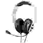 Raptor Gaming H200 Gaming Over Ear Headset kabelgebunden Stereo Weiß Lautstärkeregelung, Mikrofon-Stummschaltung