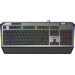Viper PV765MBRUXMGMDE Kabelgebunden Gaming-Tastatur Beleuchtet, Handballenauflage, Switch: Red Deutsch, QWERTZ Silber, Schwarz