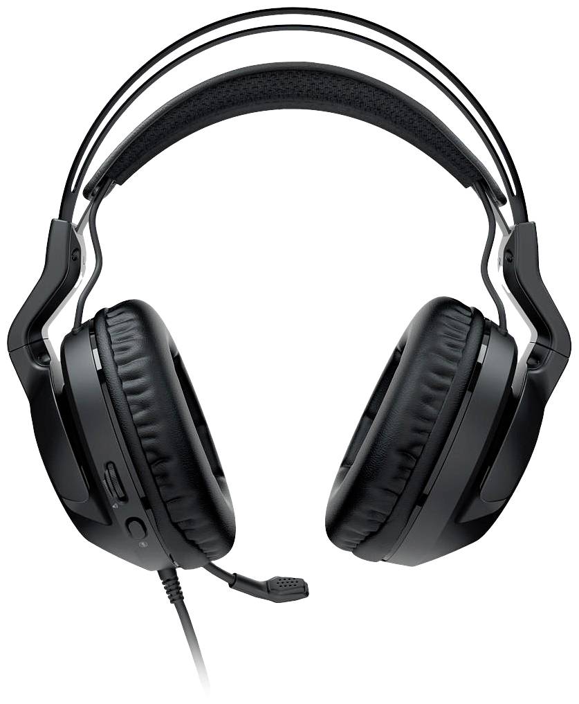 Roccat ELO X Over Ear Headset kabelgebunden Stereo Schwarz Mikrofon-Rauschunterdrückung Lautstärkeregelung, Mikrofon-Stummschaltung Gaming