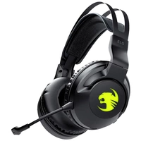 Roccat ELO AIR Gaming Over Ear Headset Funk 7.1 Surround Schwarz Mikrofon-Rauschunterdrückung, Nois Roccat ELO AIR Gaming Over Ear Headset Funk 7.1 Surround Schwarz Mikrofon-Rauschunterdrückung, Nois