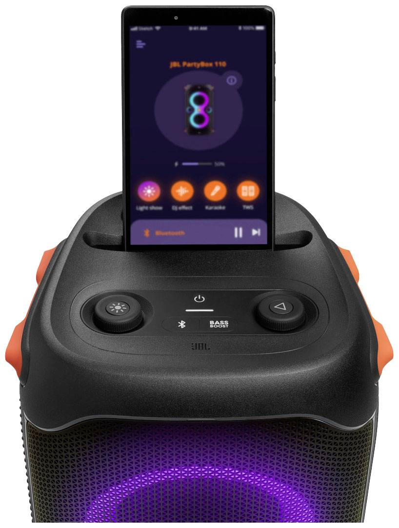 JBL PARTYBOX 110 Party Lautsprecher 15.46 cm 5.25 Zoll 160 W 1 St.