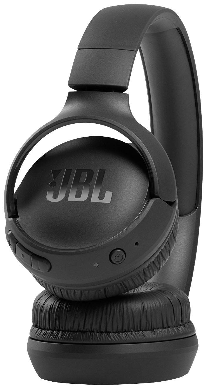 JBL Tune 510BT On Ear Kopfhörer Bluetooth® Schwarz Headset, Faltbar, Batterieladeanzeige, Mikrofon-