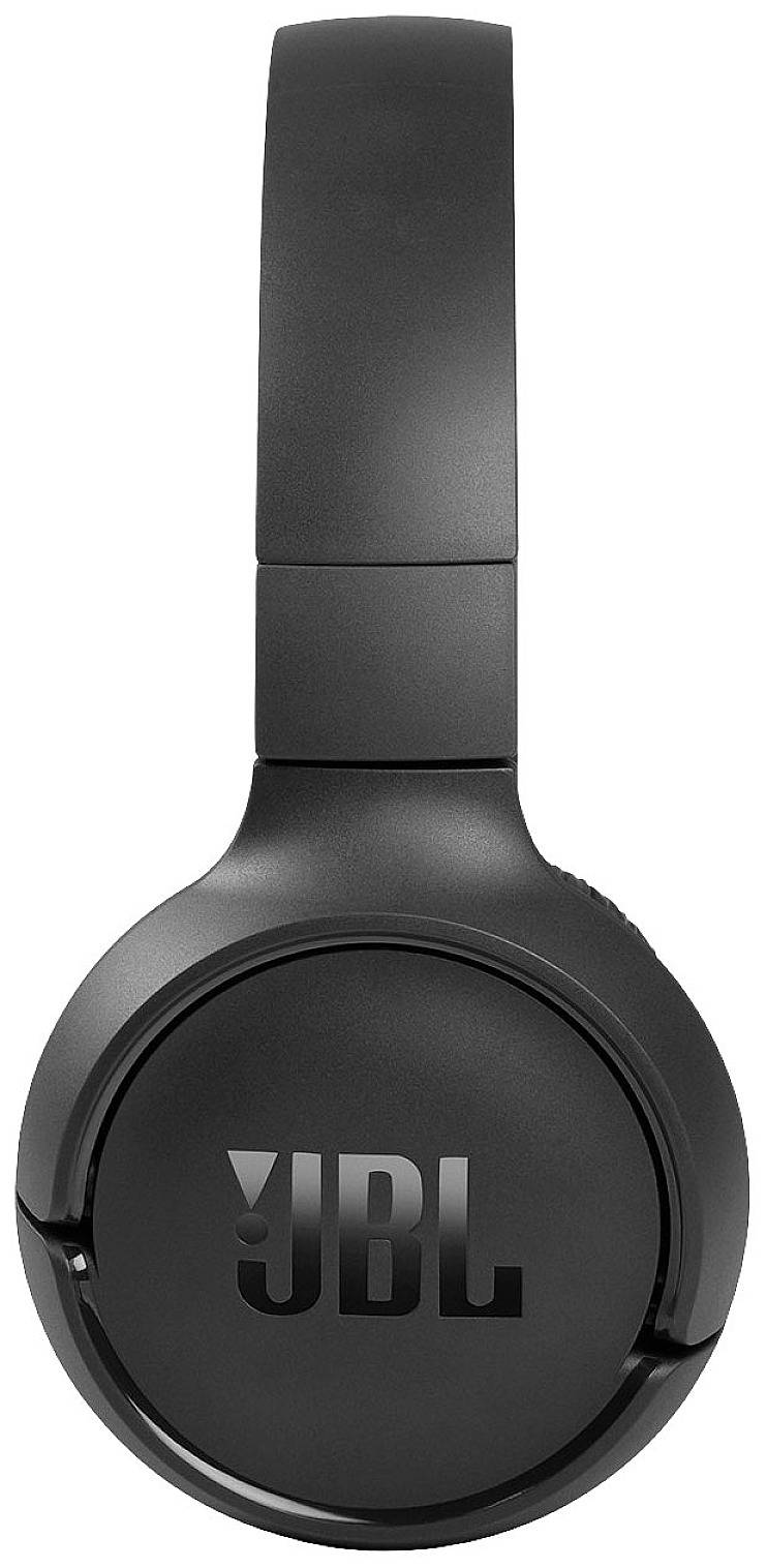 JBL Tune 510BT On Ear Kopfhörer Bluetooth® Schwarz Headset, Faltbar, Batterieladeanzeige, Mikrofon-Stummschaltung