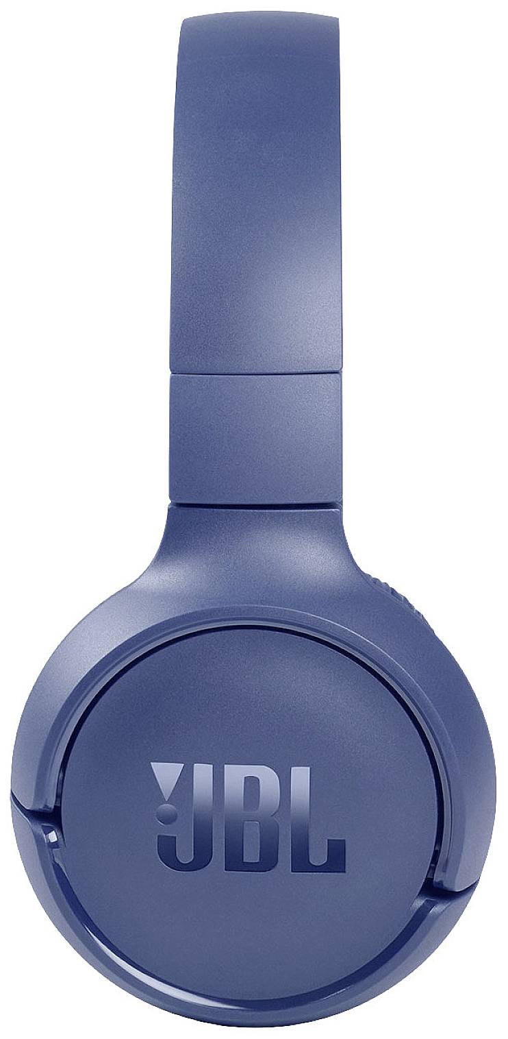 JBL Tune 510BT On Ear Kopfhörer Bluetooth® Blau Headset, Faltbar, Batterieladeanzeige, Mikrofon-Stummschaltung