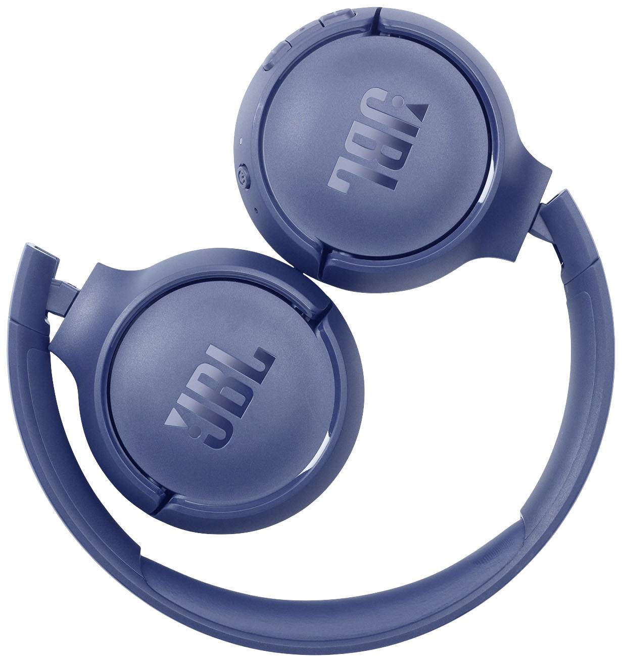 JBL Tune 510BT On Ear Kopfhörer Bluetooth® Blau Headset, Faltbar, Batterieladeanzeige, Mikrofon-Stummschaltung