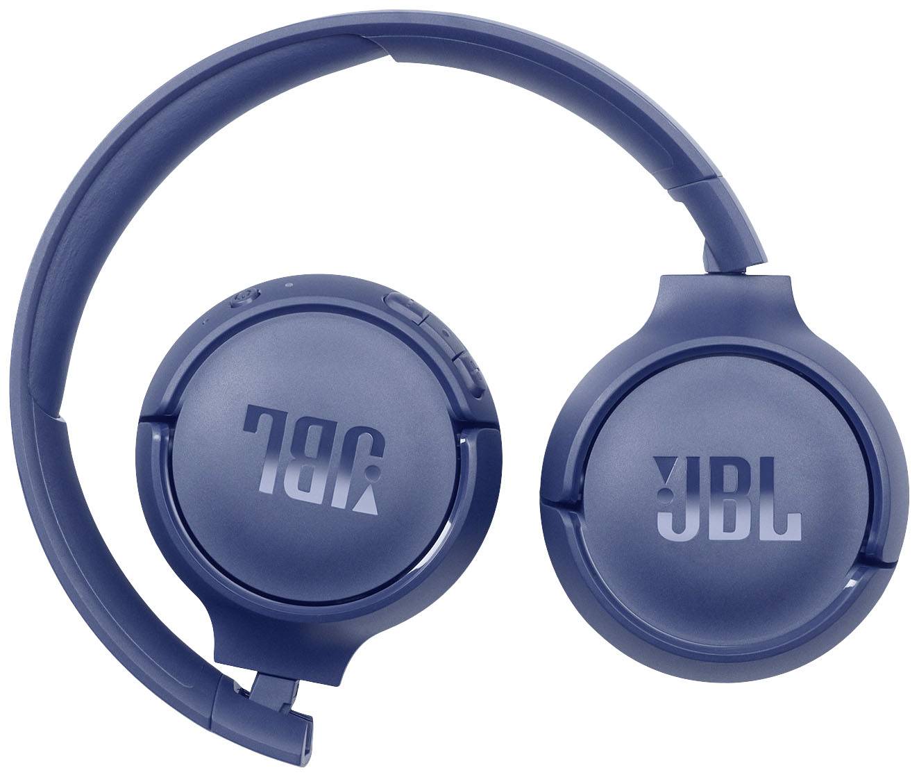 JBL Tune 510BT On Ear Kopfhörer Bluetooth® Blau Headset, Faltbar, Batterieladeanzeige, Mikrofon-Stummschaltung