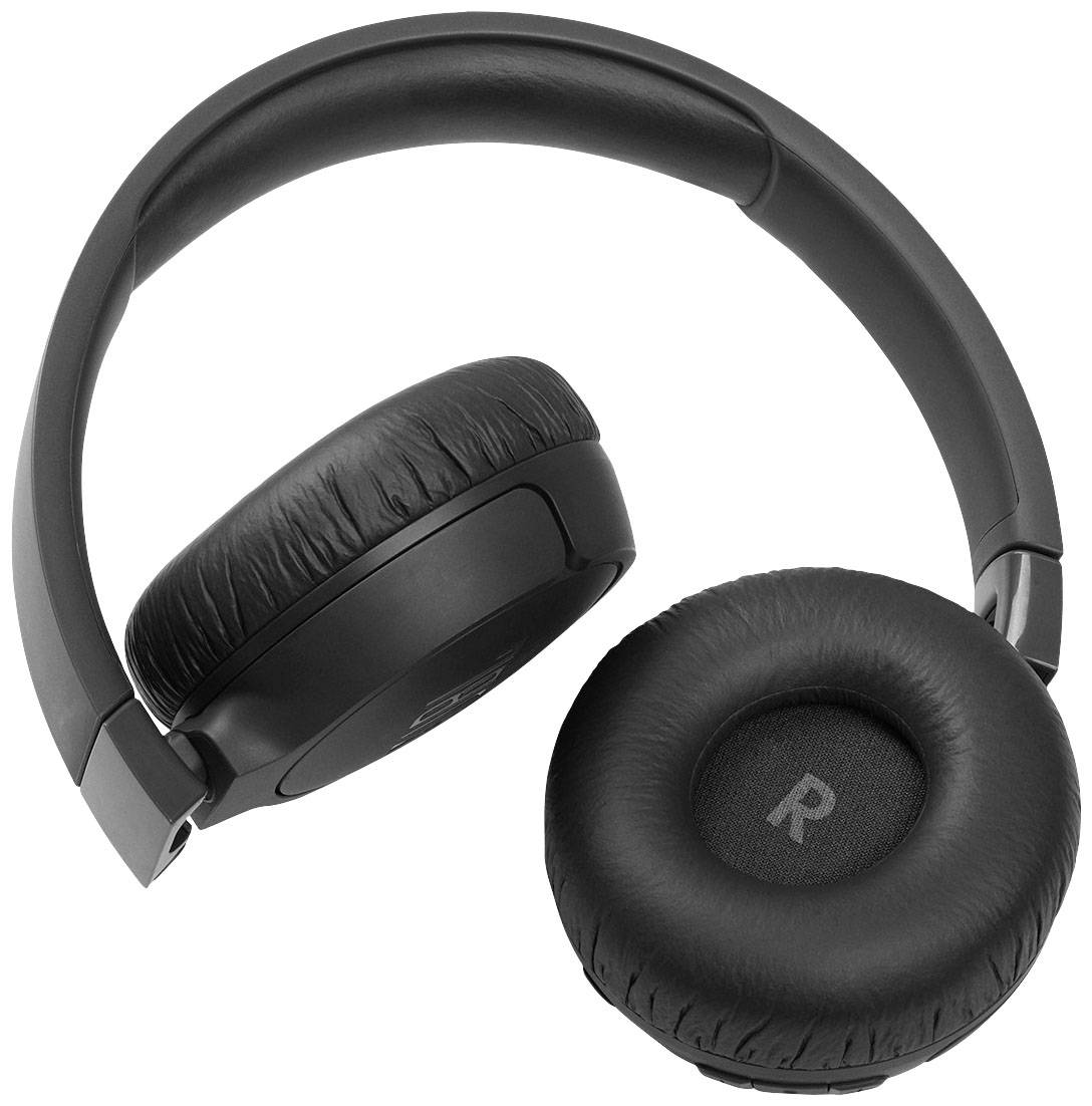 JBL Tune 660 NC On Ear Kopfhörer Bluetooth® Schwarz Noise Cancelling Headset, Faltbar, Mikrofon-Stummschaltung