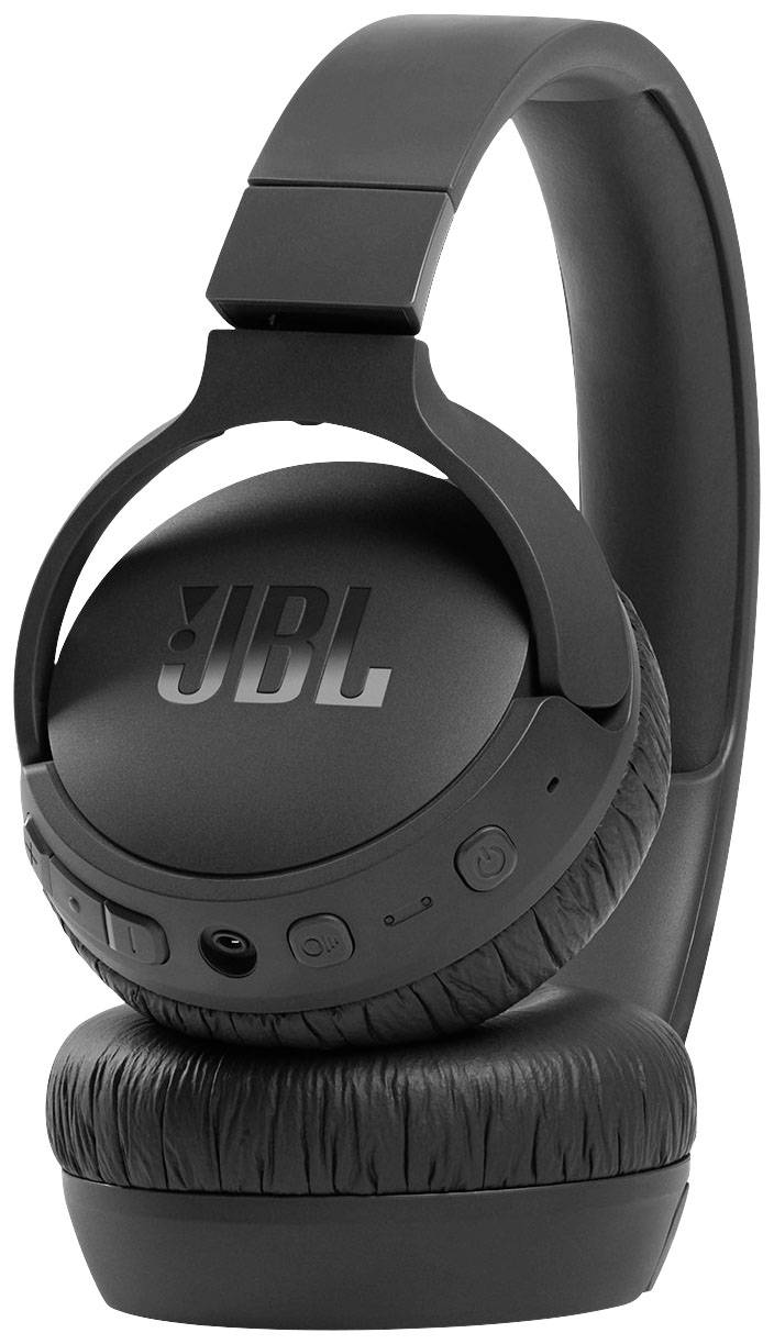 JBL Tune 660 NC On Ear Kopfhörer Bluetooth® Schwarz Noise Cancelling Headset, Faltbar, Mikrofon-Stummschaltung