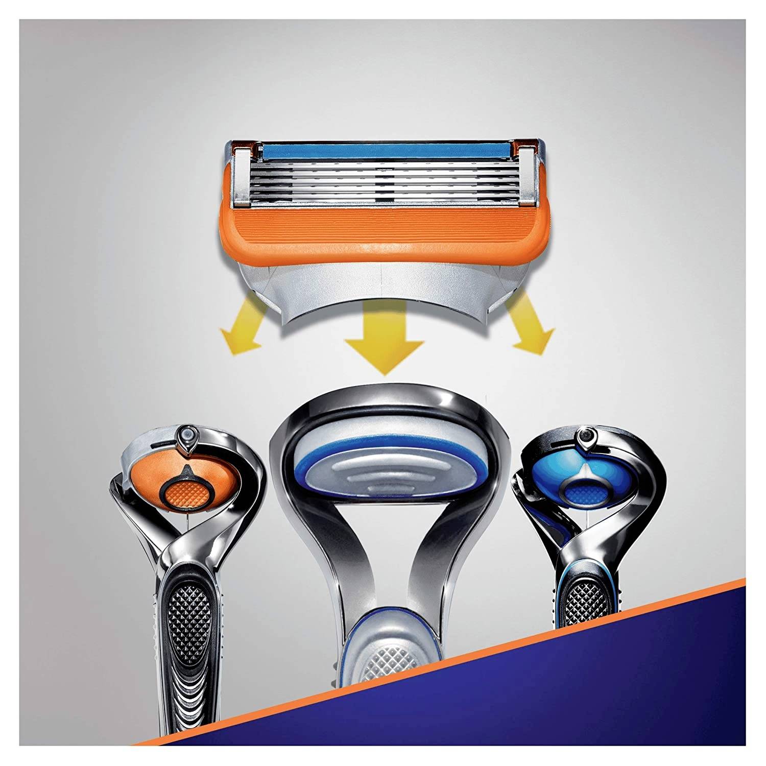 Gillette Fusion 5 8s Rasierklingen Schwarz 8St.