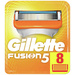 Gillette Fusion 5 8s Rasierklingen Schwarz 8 St.