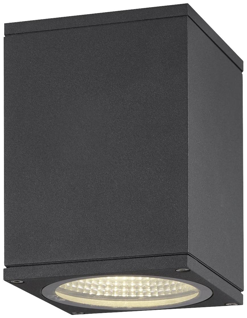 SLV 1003420 ENOLA SQUARE S LED-Deckenleuchte LED fest eingebaut 9W Anthrazit