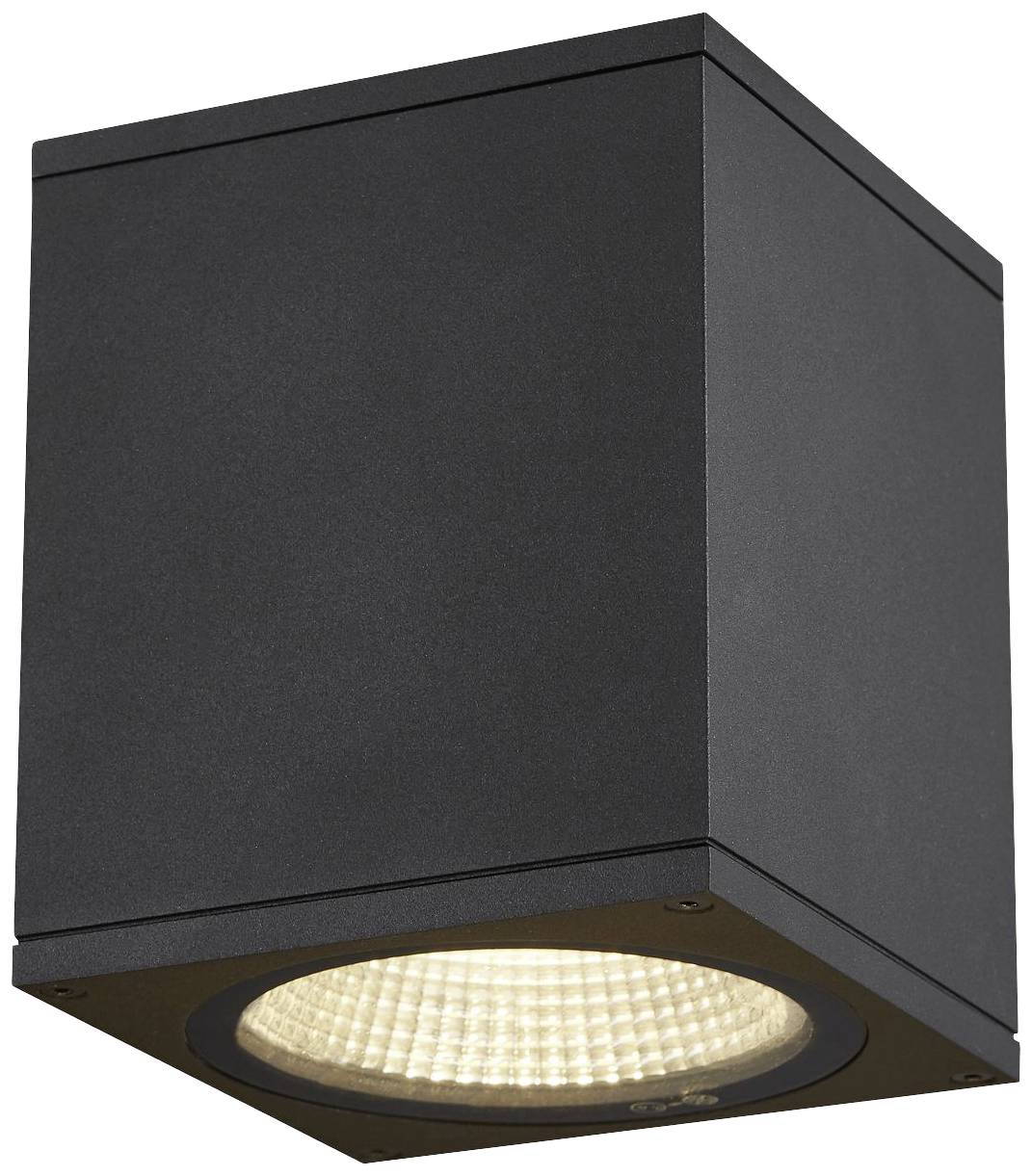 SLV 1003421 ENOLA SQUARE M LED-Deckenleuchte LED fest eingebaut 10W Anthrazit