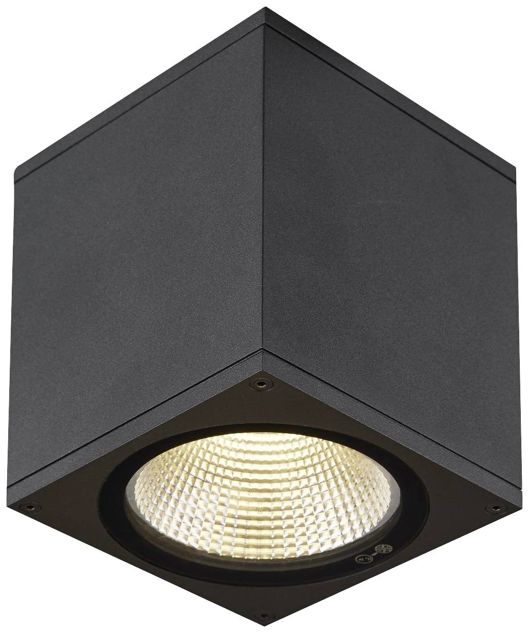 SLV 1003421 ENOLA SQUARE M LED-Deckenleuchte LED fest eingebaut 10W Anthrazit