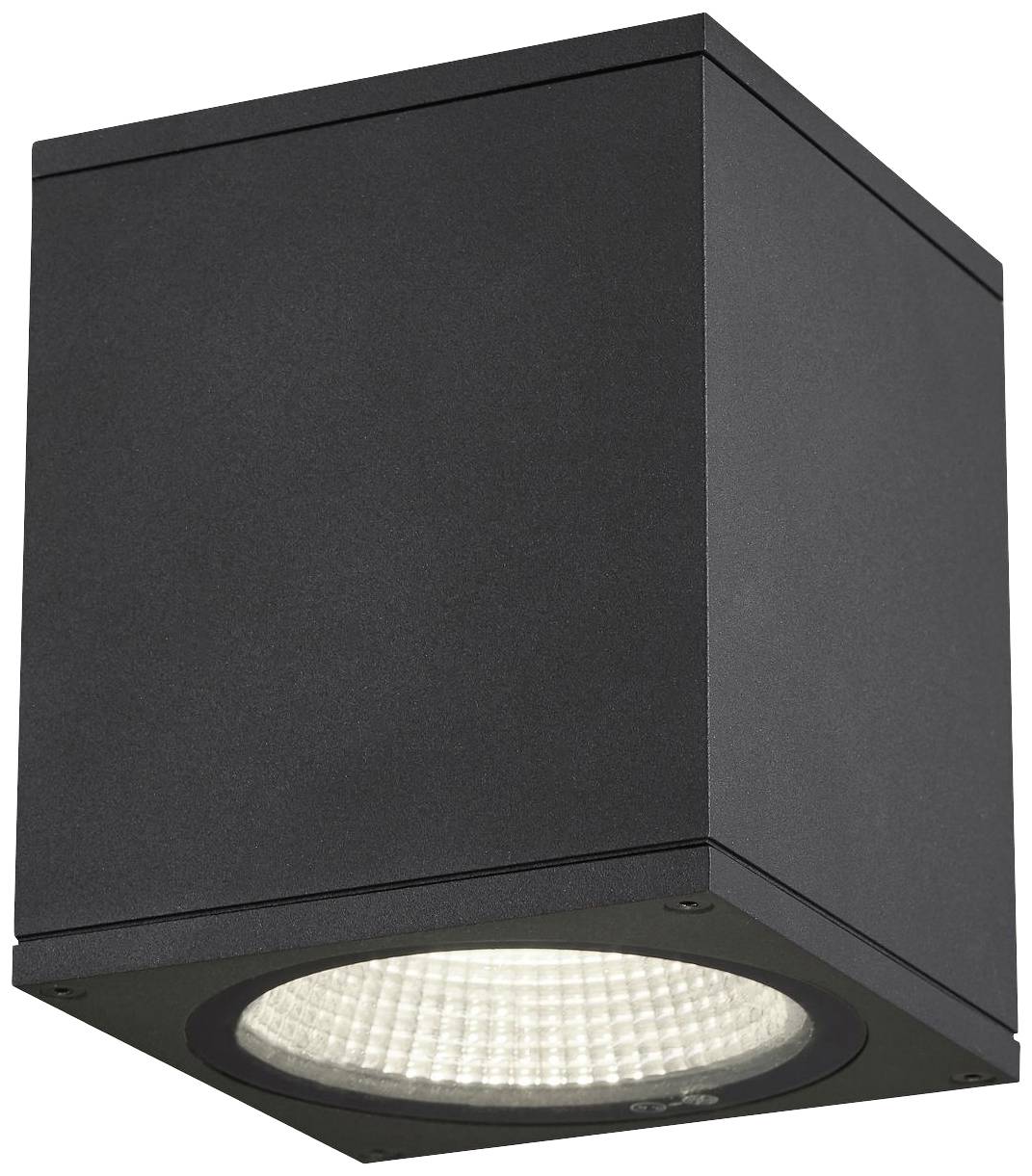 SLV 1003421 ENOLA SQUARE M LED-Deckenleuchte LED fest eingebaut 10W Anthrazit