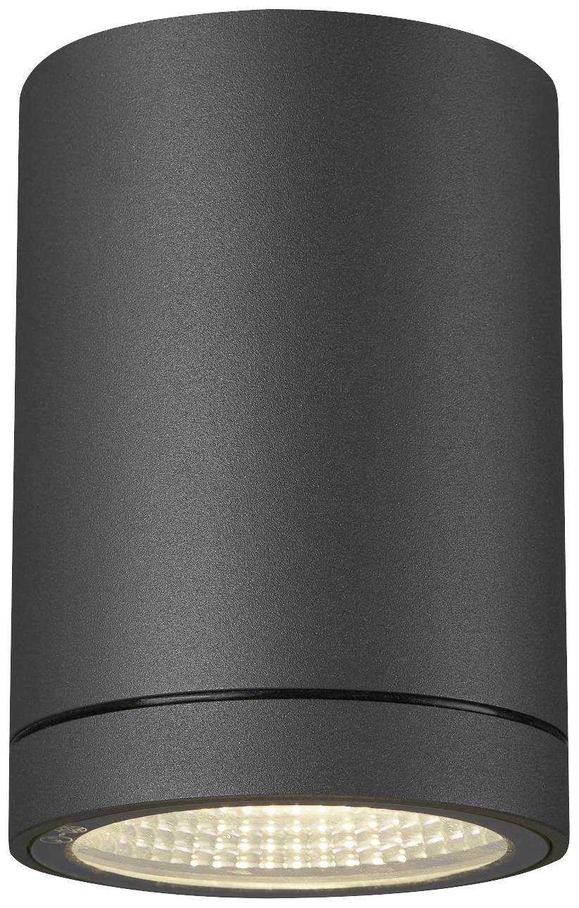 SLV 1003426 ENOLA ROUND S LED-Deckenleuchte LED fest eingebaut 9W Anthrazit