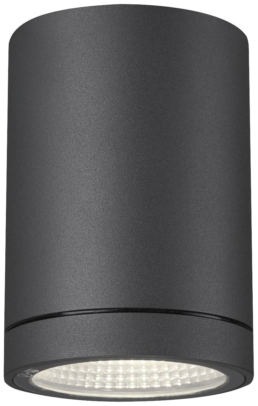 SLV 1003426 ENOLA ROUND S LED-Deckenleuchte LED fest eingebaut 9W Anthrazit