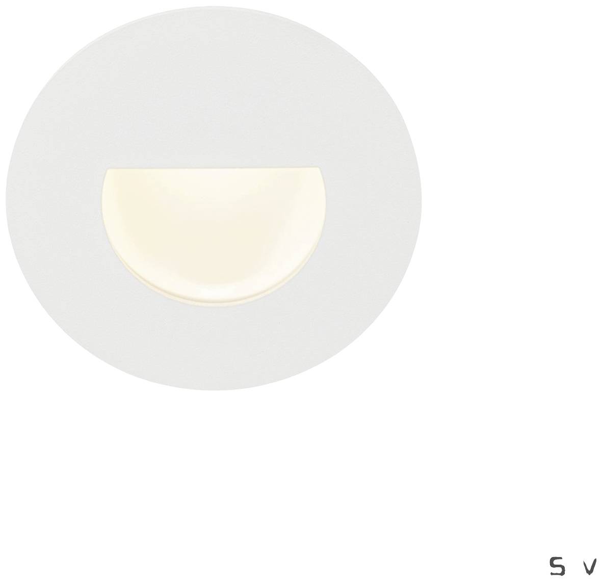 SLV 1002922 WORO LED-Wandeinbauleuchte LED fest eingebaut 1.2W Weiß