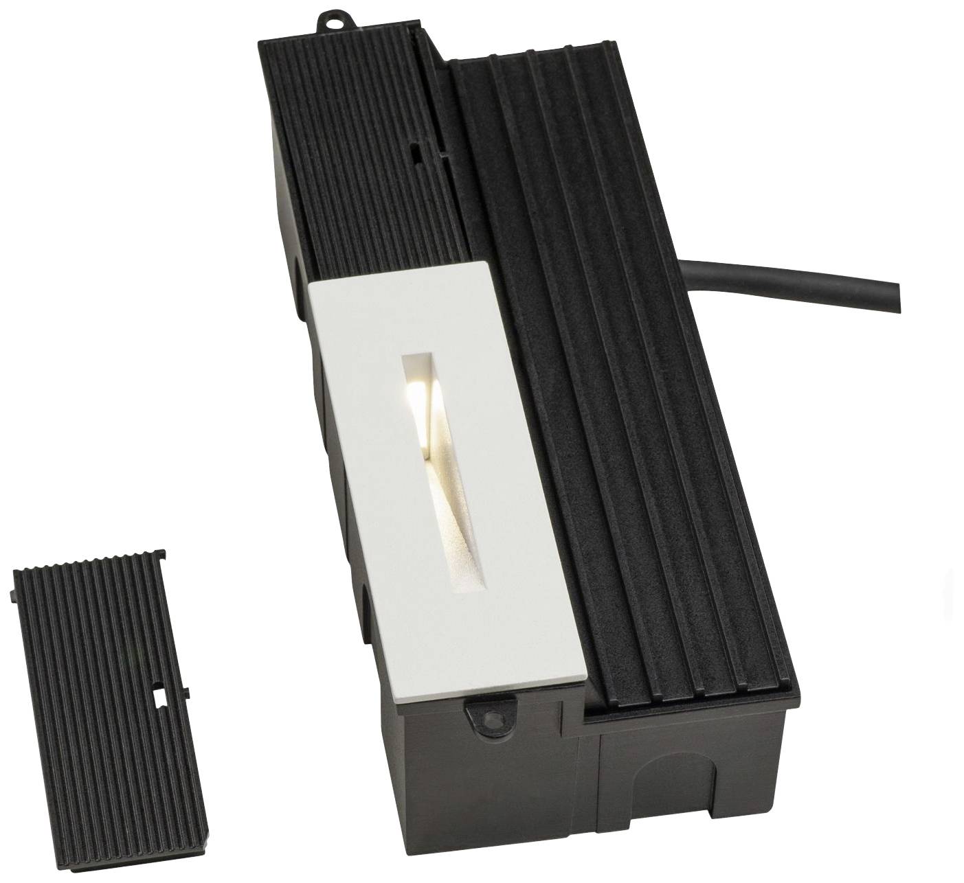 SLV 1002979 NOTAPO S LED-Wandeinbauleuchte LED fest eingebaut Weiß