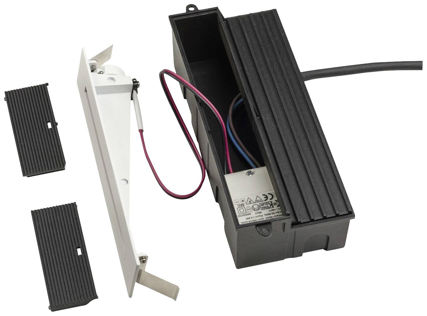 SLV 1002980 NOTAPO L LED-Wandeinbauleuchte LED fest eingebaut Weiß