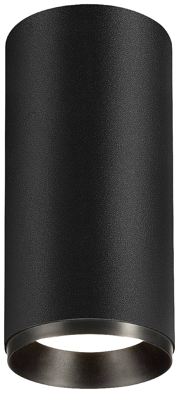 SLV 1004618 NUMINOS L LED-Deckenleuchte LED fest eingebaut 28W Schwarz