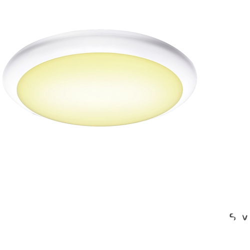 SLV 1005089 RUBA 27 LED-Deckenleuchte LED fest eingebaut 12W Weiß