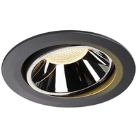 SLV 1003705 NUMINOS MOVE XL LED-Einbauleuchte LED fest eingebaut 37W Schwarz SLV 1003705 NUMINOS MOVE XL LED-Einbauleuchte LED fest eingebaut 37W Schwarz