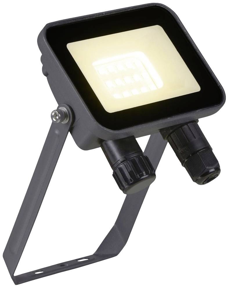 SLV 1006191 FLOODI S LED-Deckenleuchte LED fest eingebaut 9.3W Anthrazit