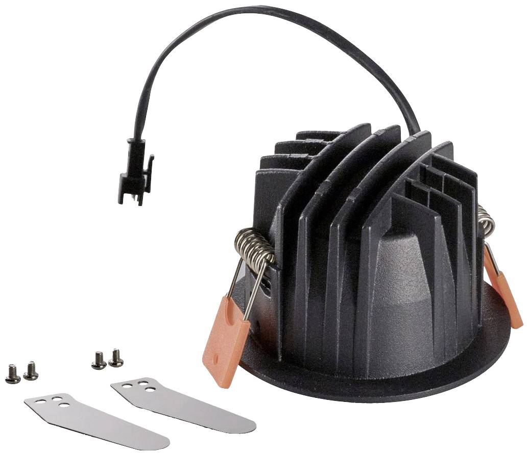 SLV 1003799 NUMINOS S LED-Einbauleuchte LED fest eingebaut 8.5W Schwarz